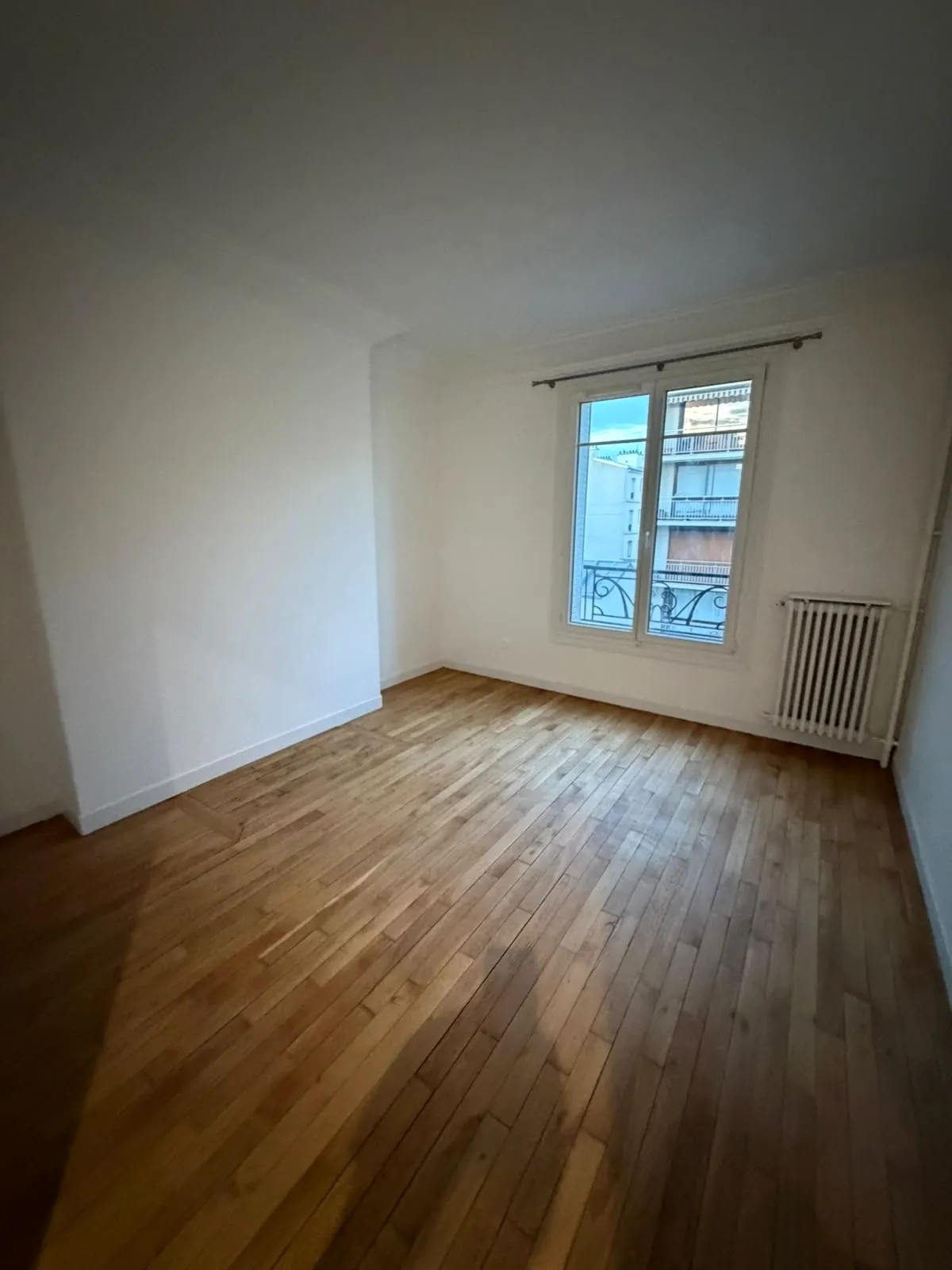 Chambre en parquet chêne